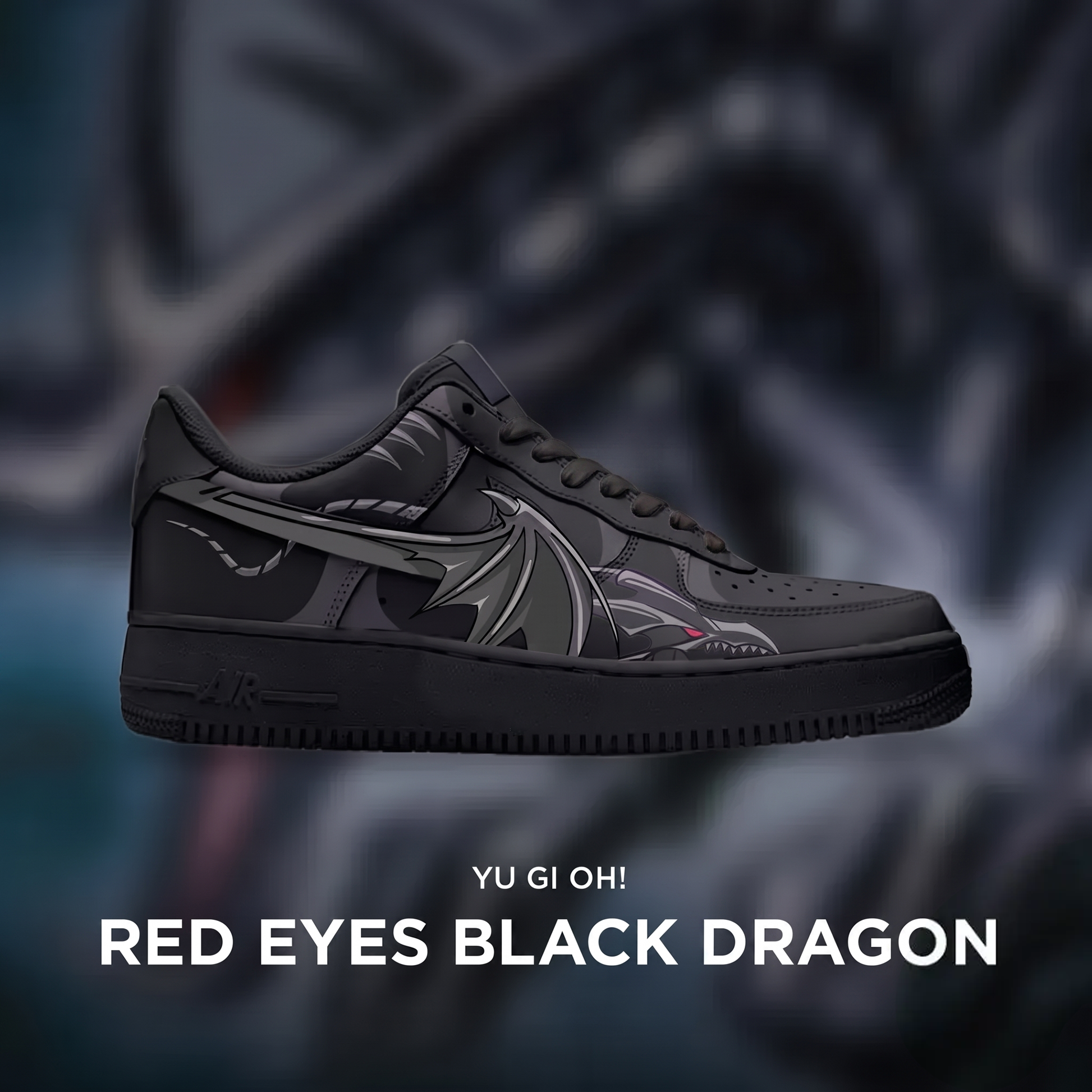 Red Eyes Black Dragon Yu-Gi-Oh Edition Low Top Shoes