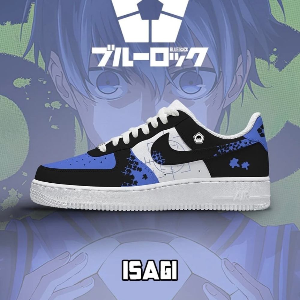 Isahi Blue Lock AF1 Shoes