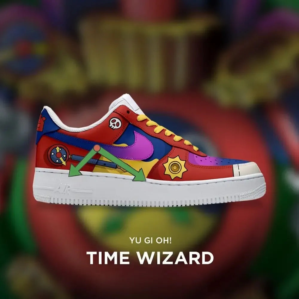 Time Wizard Yu-Gi-Oh Edition Low Top Shoes