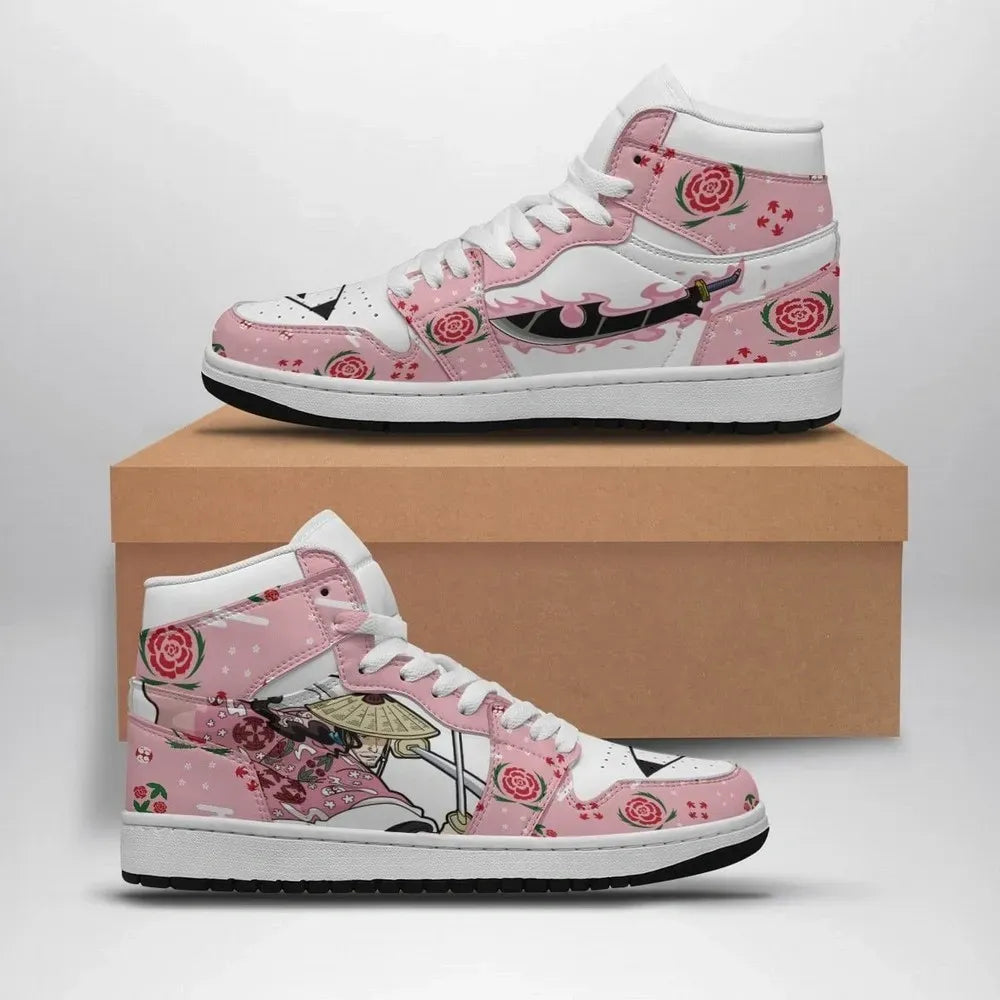 Shunsui Sword Bleach Special High Top Shoes