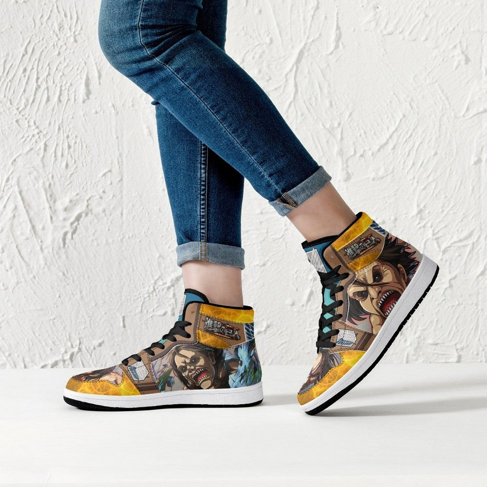 Ymir Jaw Titan Shingeki no Kyojin JD1 High Top Shoes